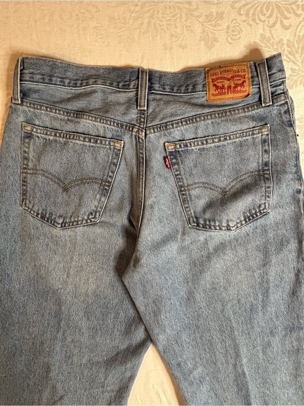 Levi’s 94 Baggy Bootcut Men’s Jeans Size 30 Light Wash Y2K 100% Cotton
